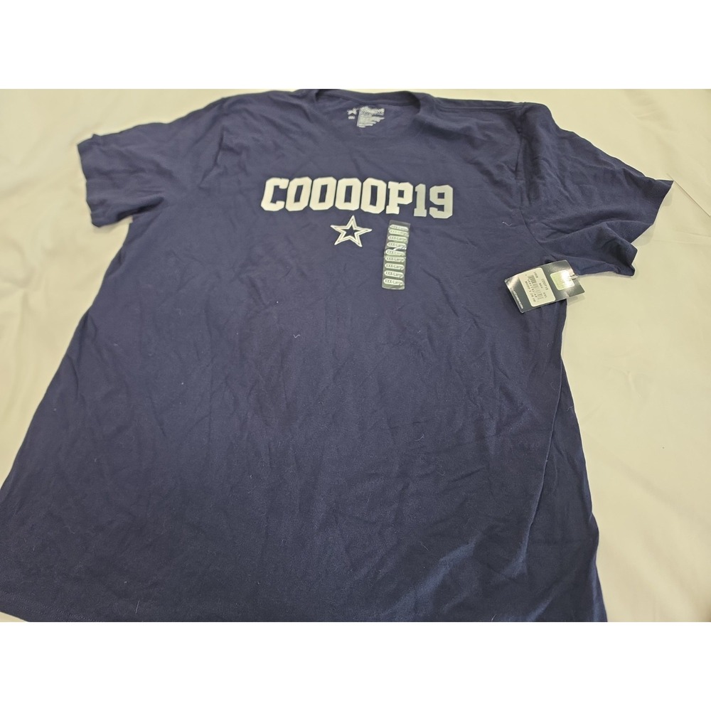 Men's Authentic Dallas Cowboys Amari Cooper Number 19 T-shirt 3XL Nwt